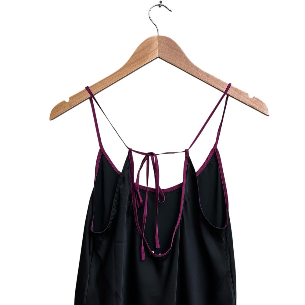 Free People Intimately Just What You Need Mini Slip in Black Combo - Picture 6 of 9